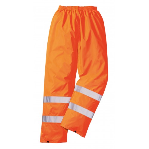 PANTALON DE PLUIE HAUTE VISIBILITE : HI-VIS