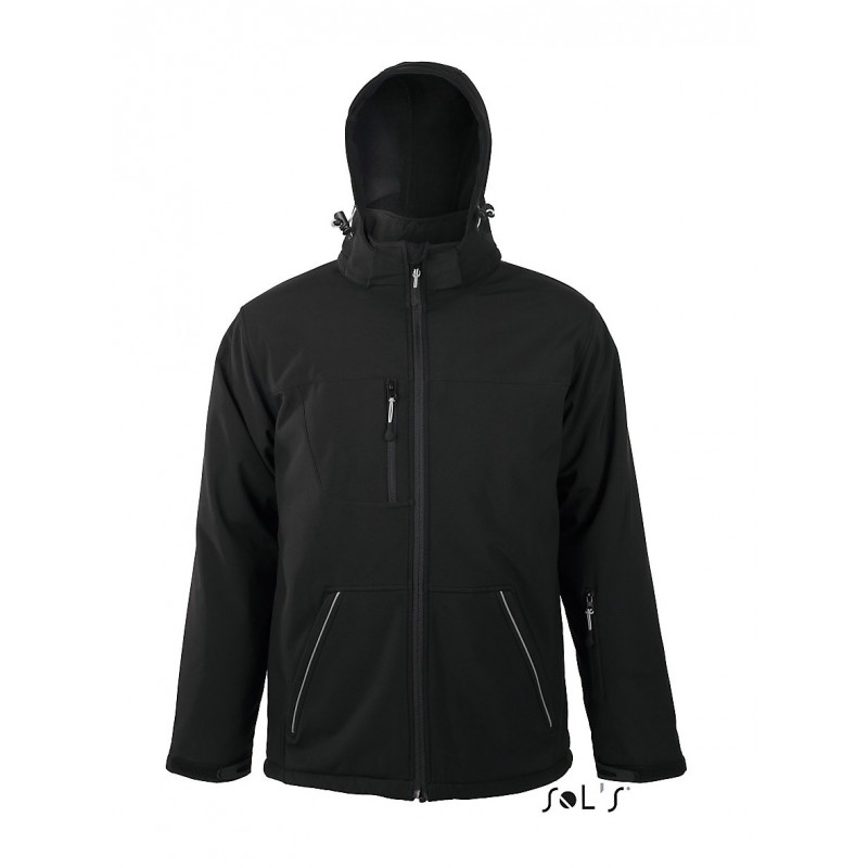 VESTE HOMMES SOFTSHELL HIVER SOL'S : ROCK