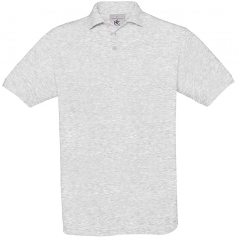 POLO MANCHES COURTES MAILLES PIQUEES B&C : SAFRAN POLO MANCHES COURTES MAILLES PIQUEES B&C : SAFRAN