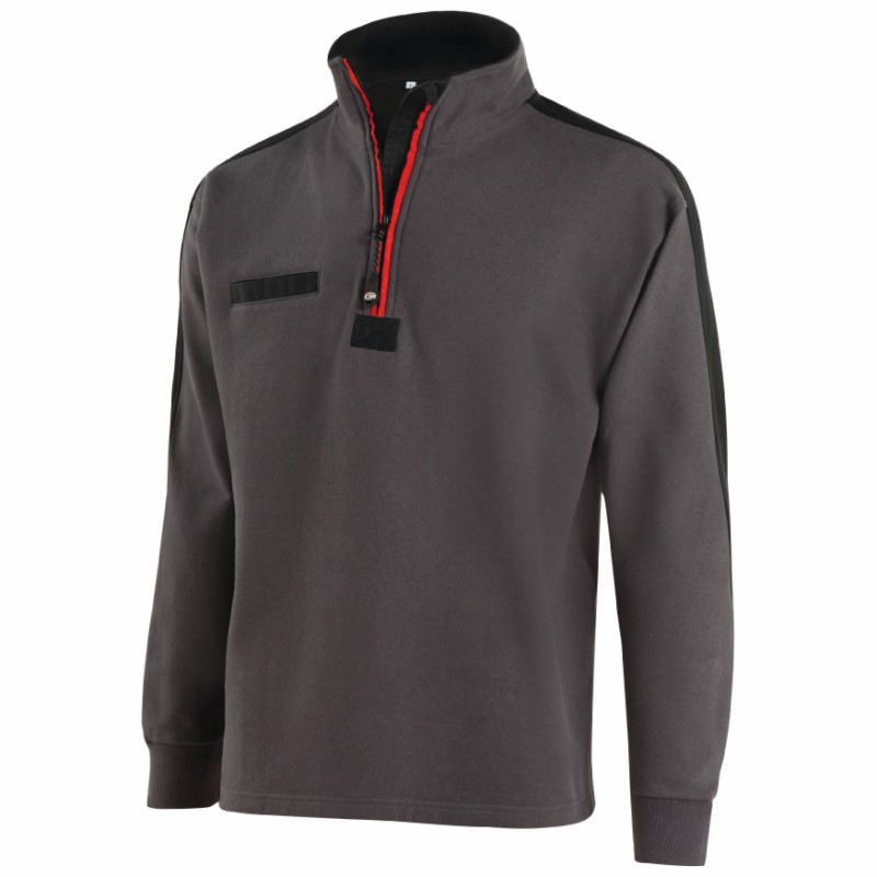 SWEAT SHIRT COL ZIPPE MOLINEL : GAMEX 