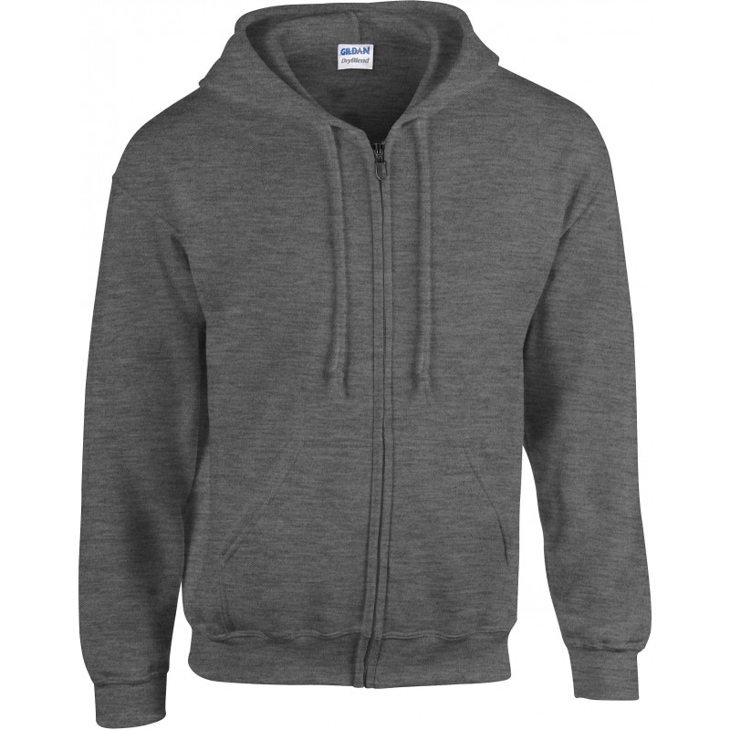 SWEAT CAPUCHE AVEC ZIP COMPLET : GI 18600