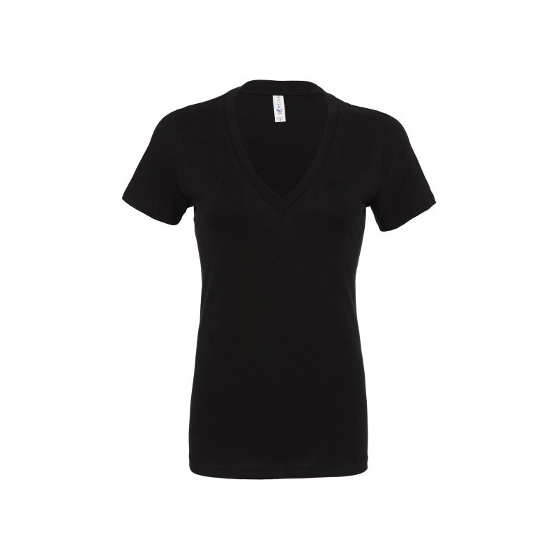 TEE-SHIRT COL V PROFOND FEMME BELLA&CANVAS