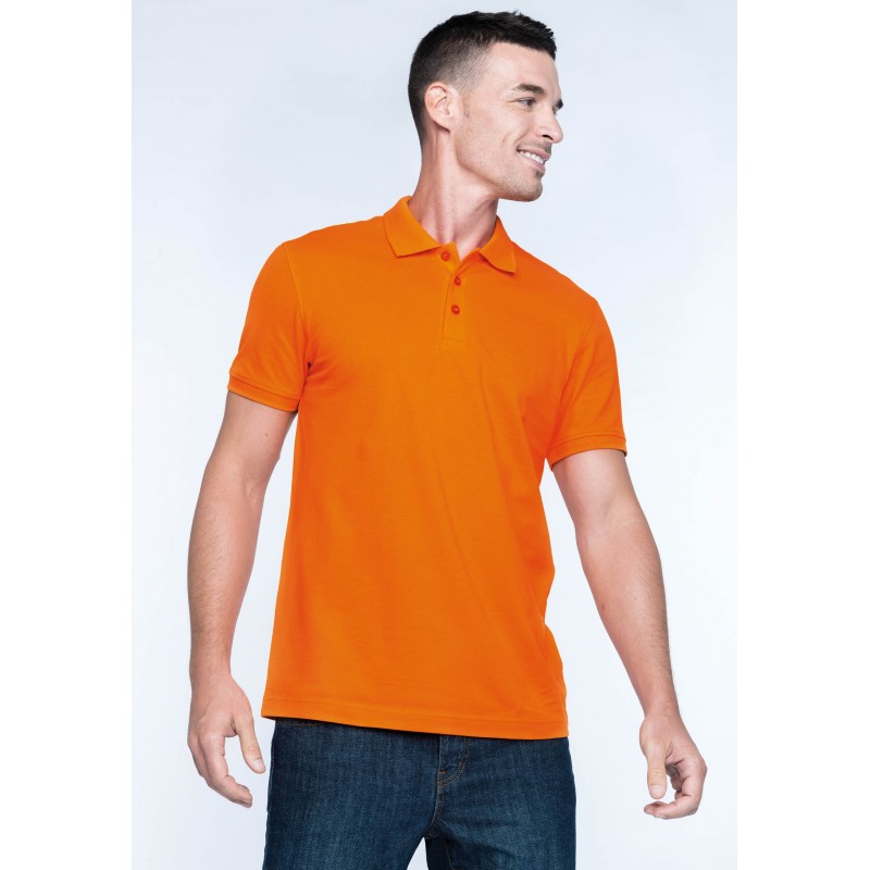 POLO 100% COTON PIQUE MANCHES COURTES HOMME KARIBAN