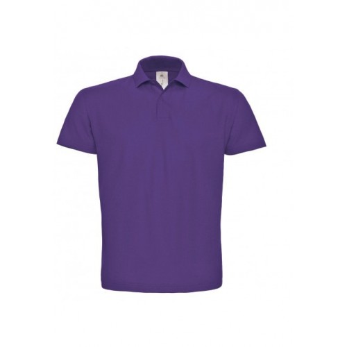 POLO BASIC HOMME B&C VIOLET