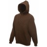 SWEAT-SHIRT CAPUCHE CLASSIC HOMME FRUIT OF THE LOOM CHOCOLAT