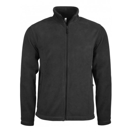 VESTE MICROPOLAIRE ZIPPES HOMME KARIBAN NOIR