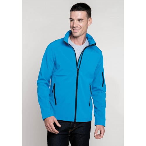 VESTE SOFTSHELL 3 COUCHES HOMME KARIBAN 