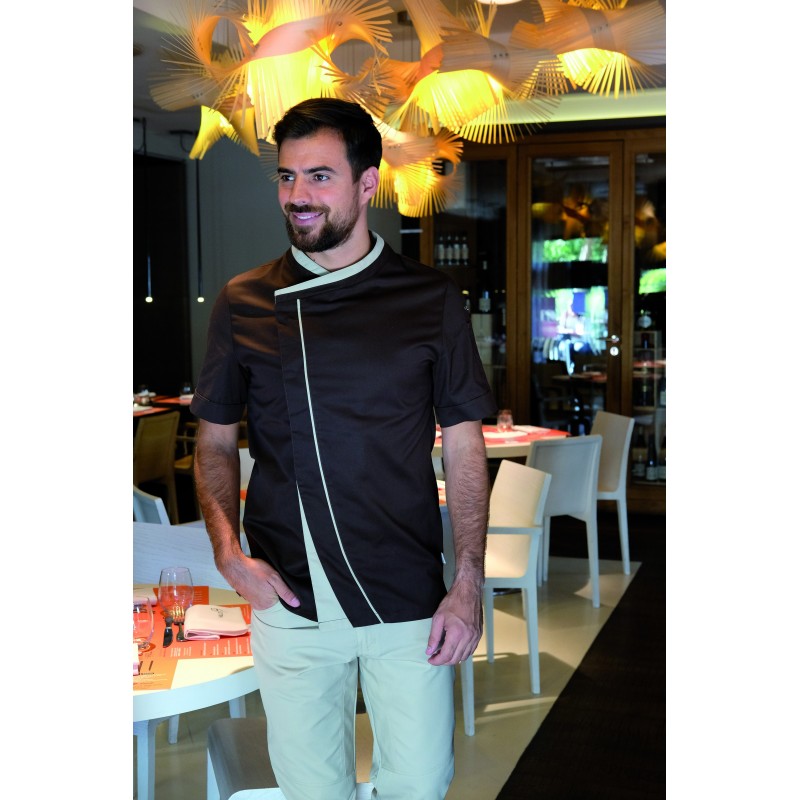 VESTE DE CUISINE HOMME LAFONT PARSLEY NOIR VESTE DE CUISINE HOMME LAFONT PARSLEY NOIR