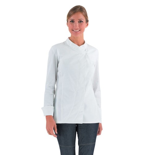 VESTE DE CUISINE FEMME LAFONT SAFFRON BLANC