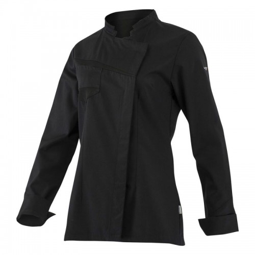 VESTE DE CUISINE FEMME LAFONT NUTMEG NOIR