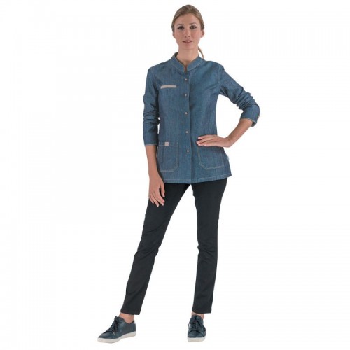 VESTE DE CUISINE FEMMES LAFONT MONGE EN JEAN