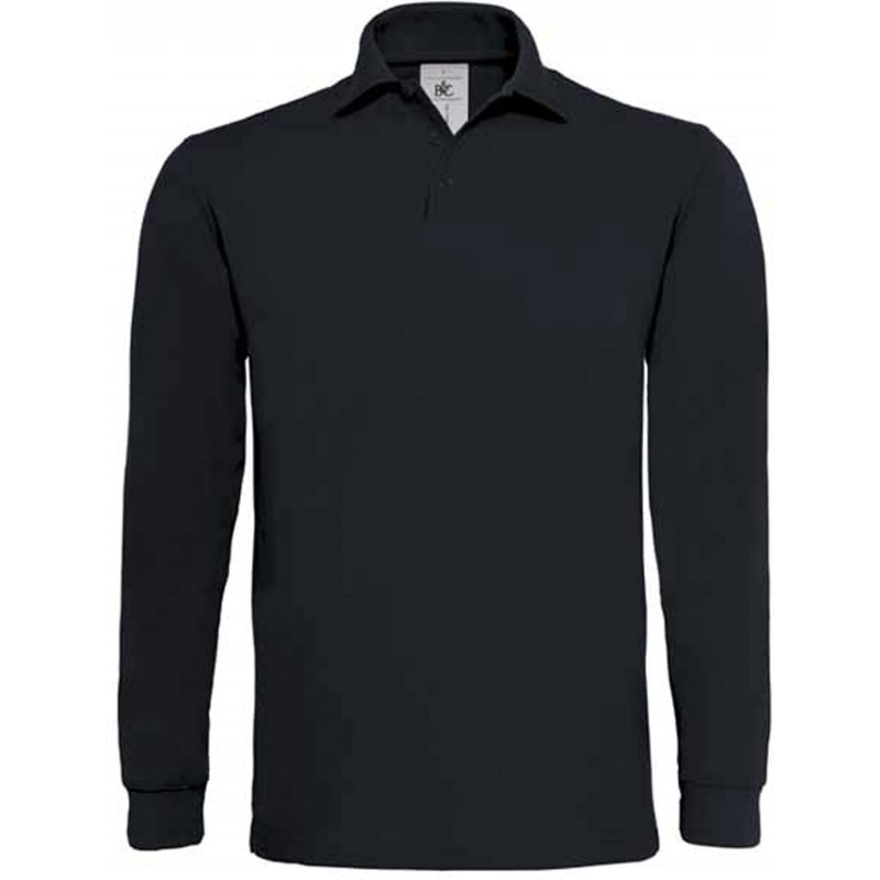 POLO MANCHES LONGUES MAILLES PIQUEES B&C POLO MANCHES LONGUES MAILLES PIQUEES B&C