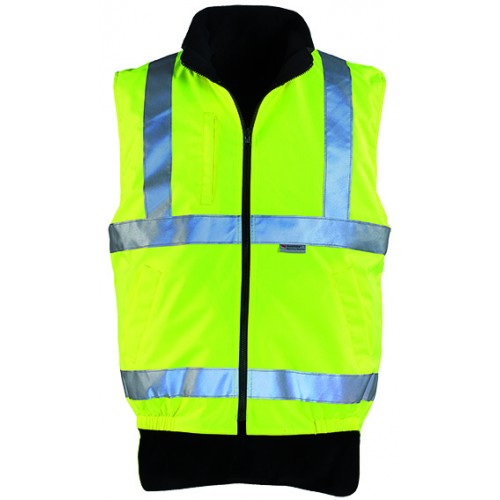 GILET HV DOUBLE POLAIRE : EURO PROTECTION 