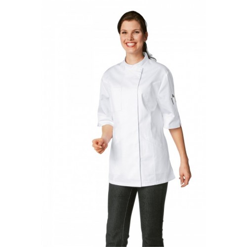 VESTE DE CUISINE FEMME MANCHES COURTES BRAGARD : VERANA