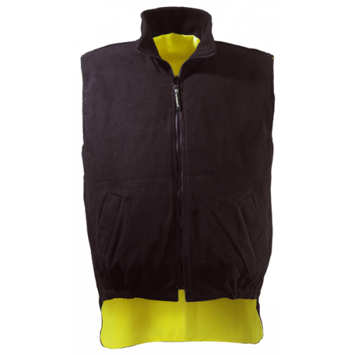 GILET HV DOUBLE POLAIRE : EURO PROTECTION 