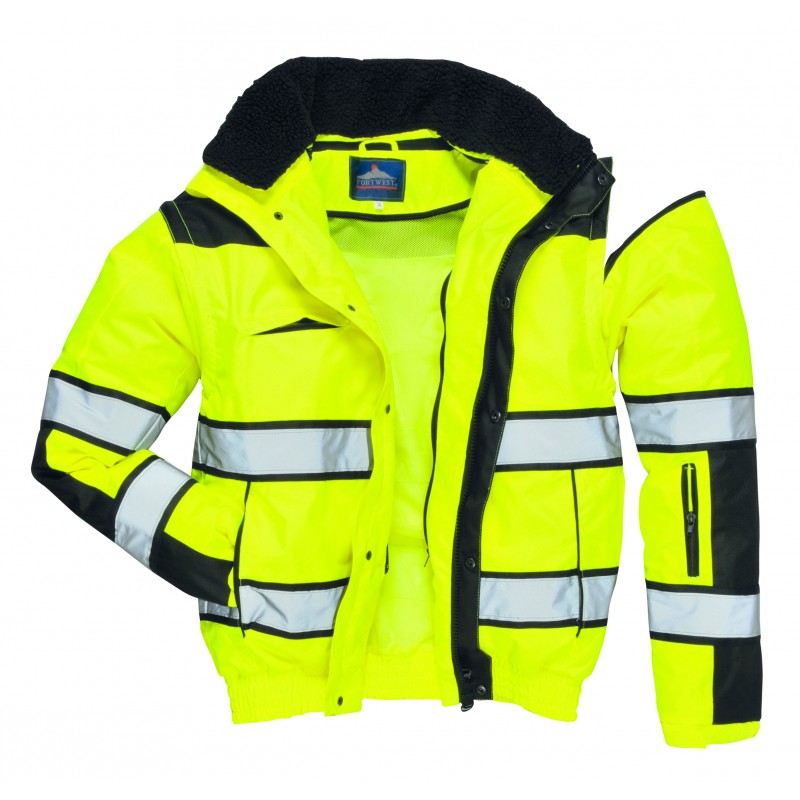 Blouson de travail Kita jaune et marine - EPI CENTER